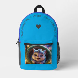 Treat Others… Printed Backpack