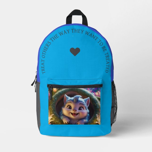 Treat Others… Printed Backpack (Front)