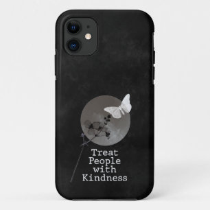 Treat people with kindness iPhone 11 case