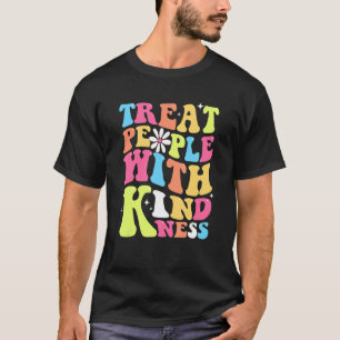 Treat People With Kindness Retro TPWK Inspirationa T-Shirt