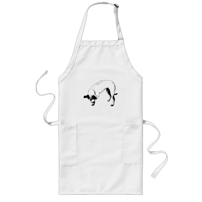 Treat Tester Terrier Long Apron (Front)