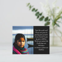 Treat the Earth Well | Fishing Village Girl