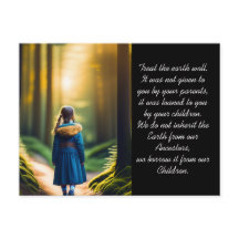 Treat the Earth Well | Forest Girl 