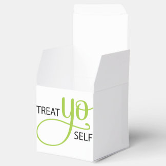 Treat Yo Self Lime Favor Box