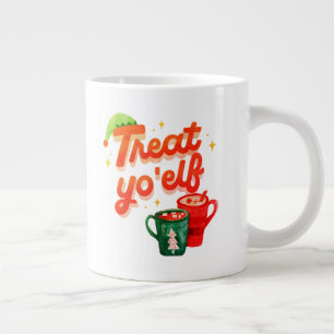 Treat your elf large coffee mug