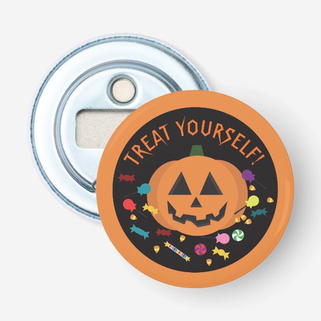 Treat Yourself! Bottle Opener (Front)