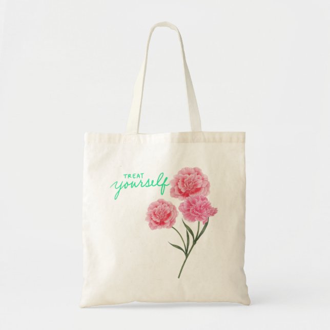 Treat Yourself Tote Bag (Front)