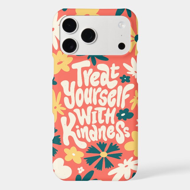 TREAT YOURSELF WITH KINDNESS, SELF LOVE QUOTE (Back)