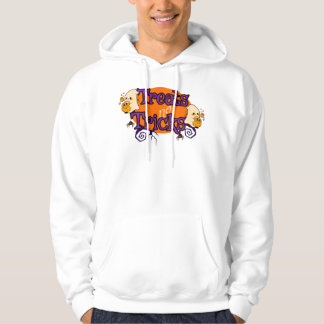 Treats No Tricks for Halloween Ghosts Hoodie
