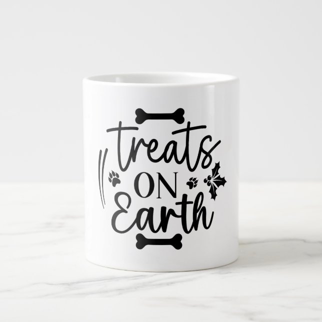 treats on earth Giant .Specialty Mug (Front)