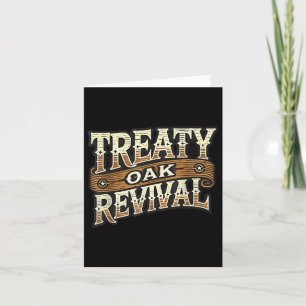 Treaty Oak Revival Card