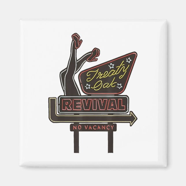 Treaty Oak Revival  Magnet (Front)