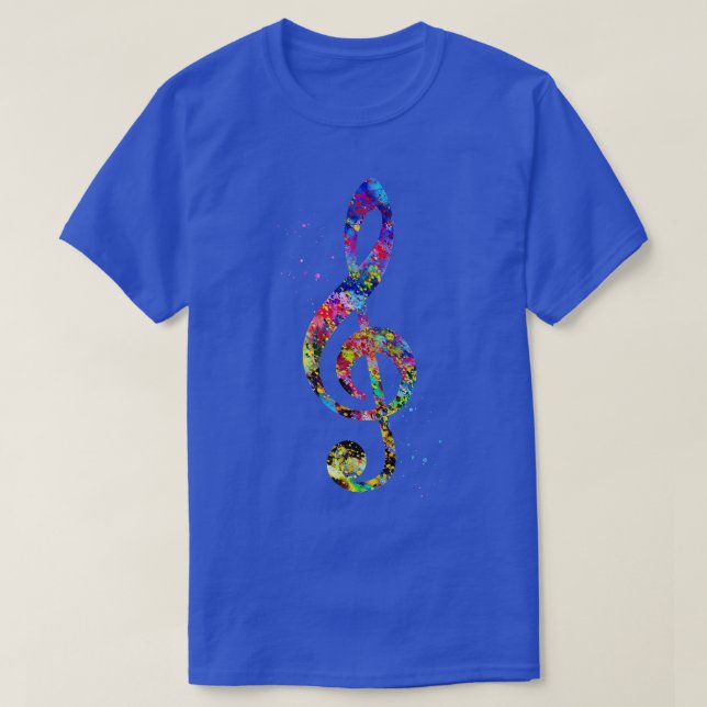 Treble Clef 2 T-Shirt (Design Front)