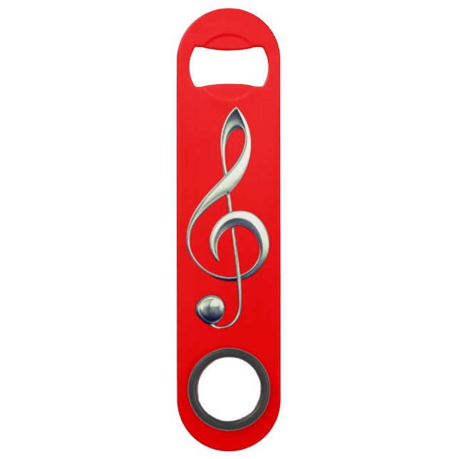 TREBLE CLEF BAR KEY (Front)