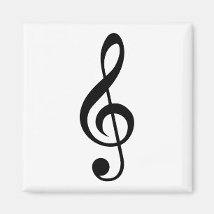 Treble Clef Magnet