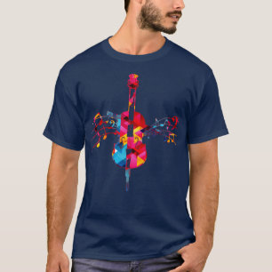 Treble Clef Music Cello Musician Cellist T-Shirt