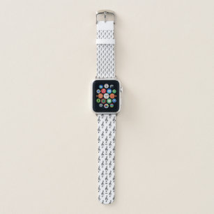 Treble Clef Musical Apple Watch Band