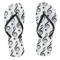 Treble Clef Musical Black White Song Music        