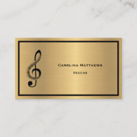 Treble Clef Musician Minimalist