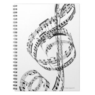 Treble Clef Notebook