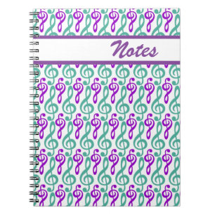 Treble Clef Notebook