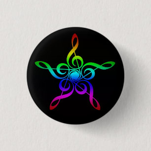 Treble Clef Star button