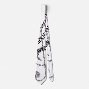 Treble Clef Tie