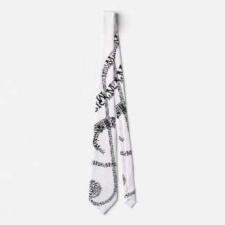 Treble Clef  Tie