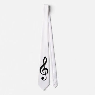 Treble Clef Tie