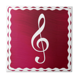 TREBLE CLEF-TILE TILE