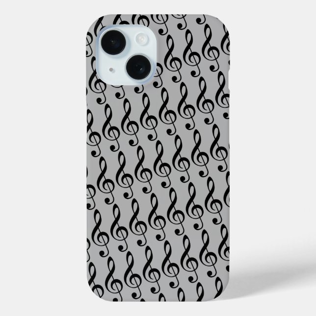 Treble Clefs Case-Mate iPhone Case (Back)
