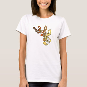 Treble Clefs Music T-shirt