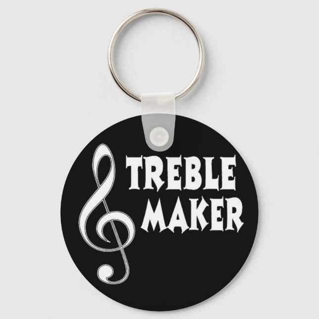 Treble Maker Keychain (Front)
