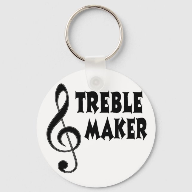 Treble Maker Keychain (Front)