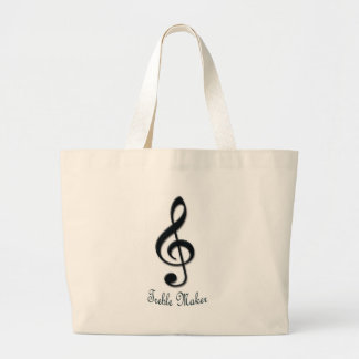 Treble Maker Large Tote Bag
