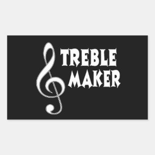 Treble Maker Sticker