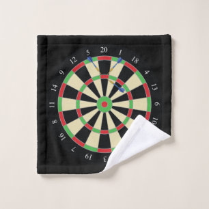 Treble Top 180 Dartboard Darts Player Wash Cloth