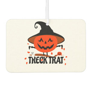 Treck Trat Pumpkin Smiling Air Freshener