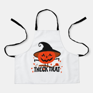 Treck Trat Pumpkin Smiling Apron