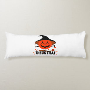 Treck Trat Pumpkin Smiling Body Pillow