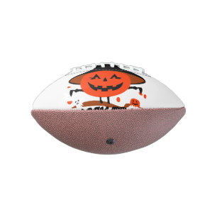 Treck Trat Pumpkin Smiling Football