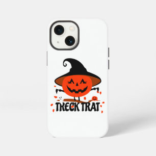 Treck Trat Pumpkin Smiling iPhone 13 Mini Case