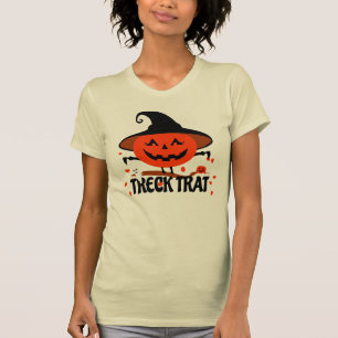 Treck Trat Pumpkin Smiling T-Shirt