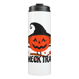 Treck Trat Pumpkin Smiling Thermal Tumbler