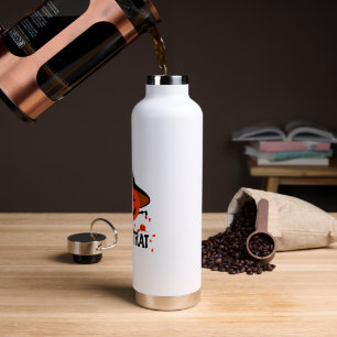 Treck Trat Pumpkin Smiling Water Bottle