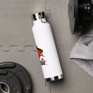 Treck Trat Pumpkin Smiling Water Bottle