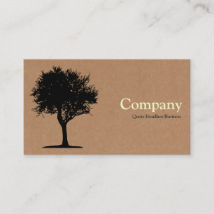 Tree 06 - Cardboard Box Business Card