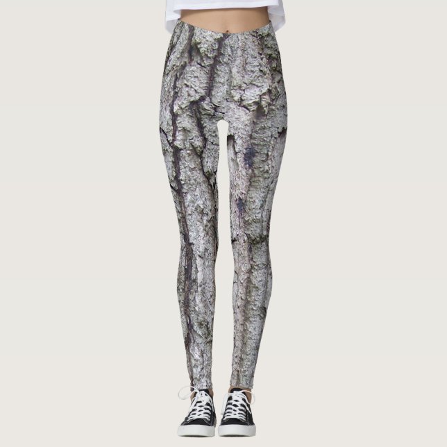 Tree 5 - Oak Tree Bark Leggings (Front)
