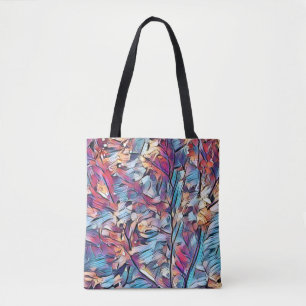 TREE ABSTRACT   TOTE BAG