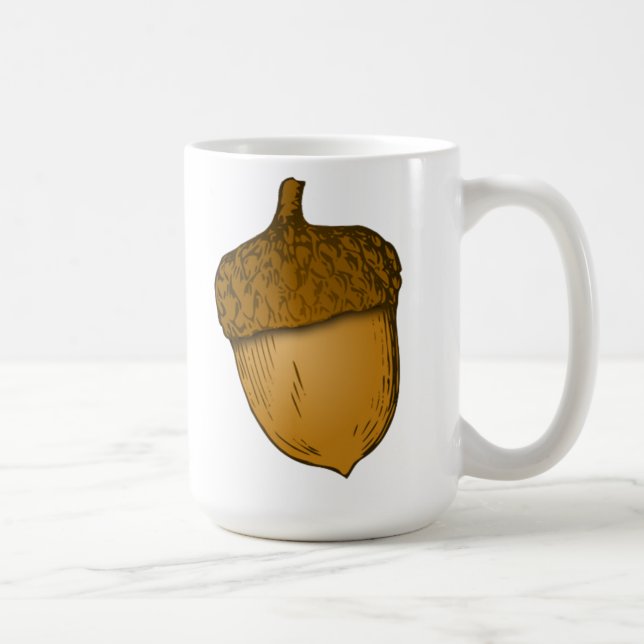 Tree Acorn Coffee Mug (Right)
